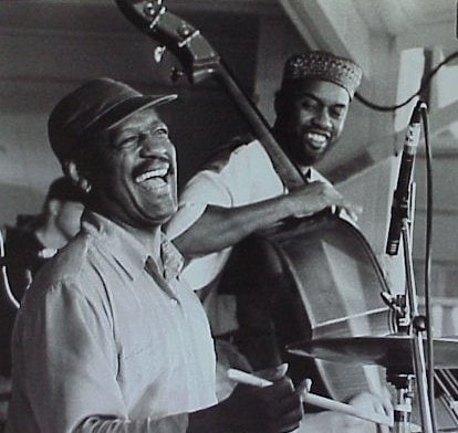 Essiet O. Essiet (right) and Victor Lewis
