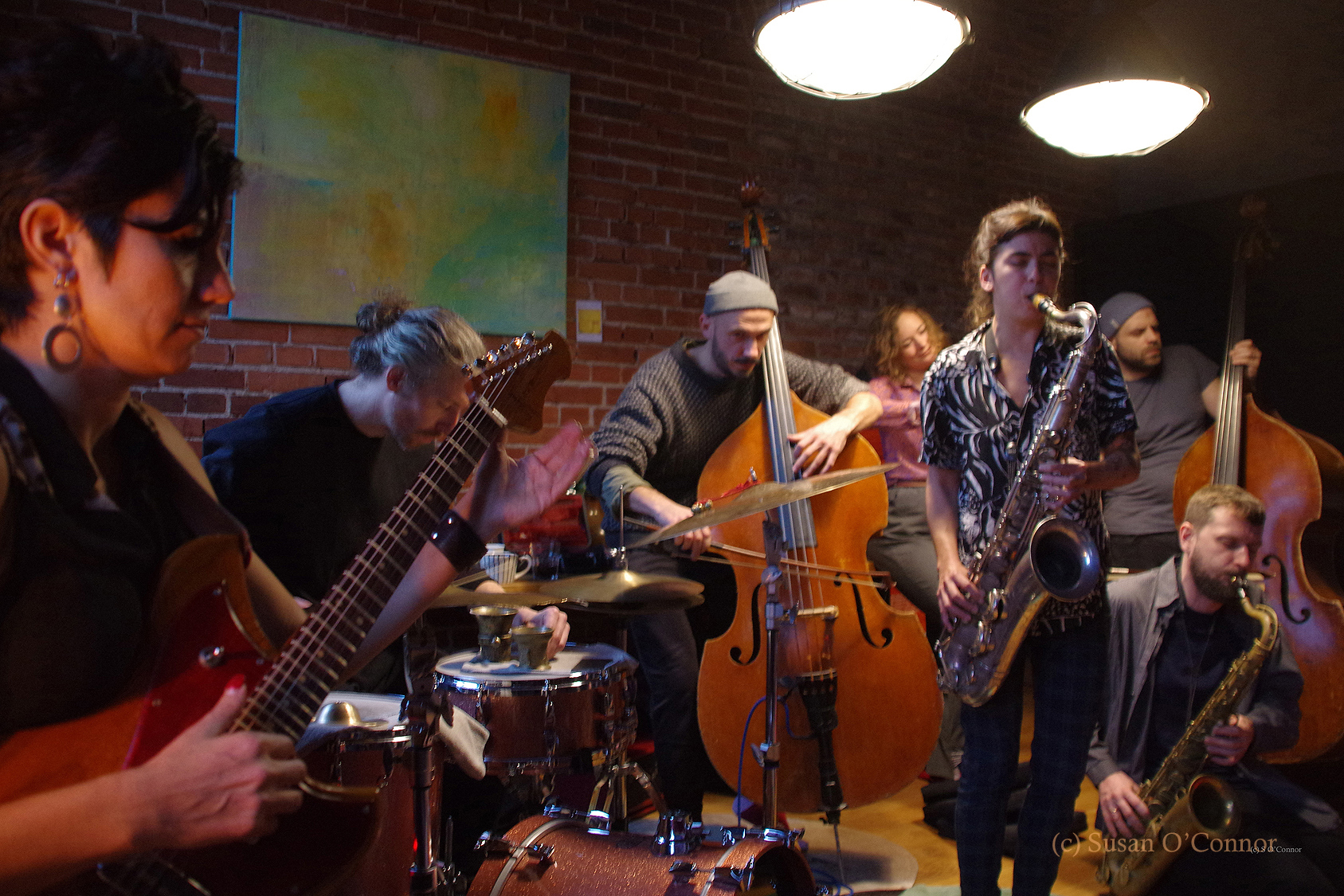 Ava Mendoza, Sam Hall, Camila Nebbia,  Zbigniew Kozera(obscured), Julia Stein, Mateusz Rybick, Mikołaj Nowicki 