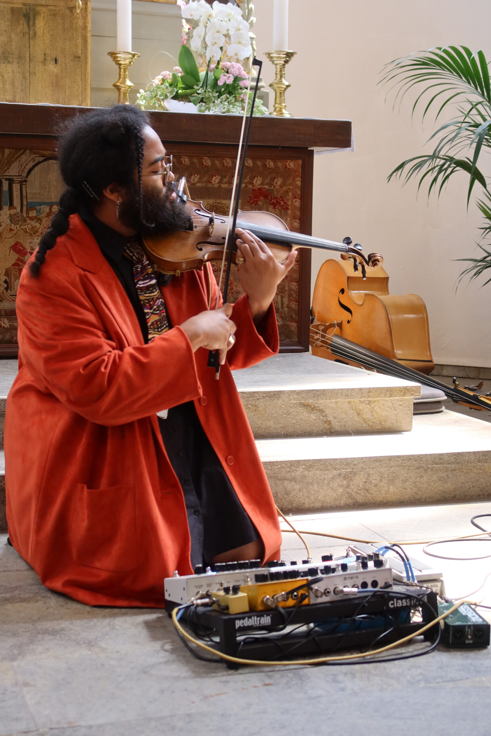 Violinist Darren Donovan Thomas