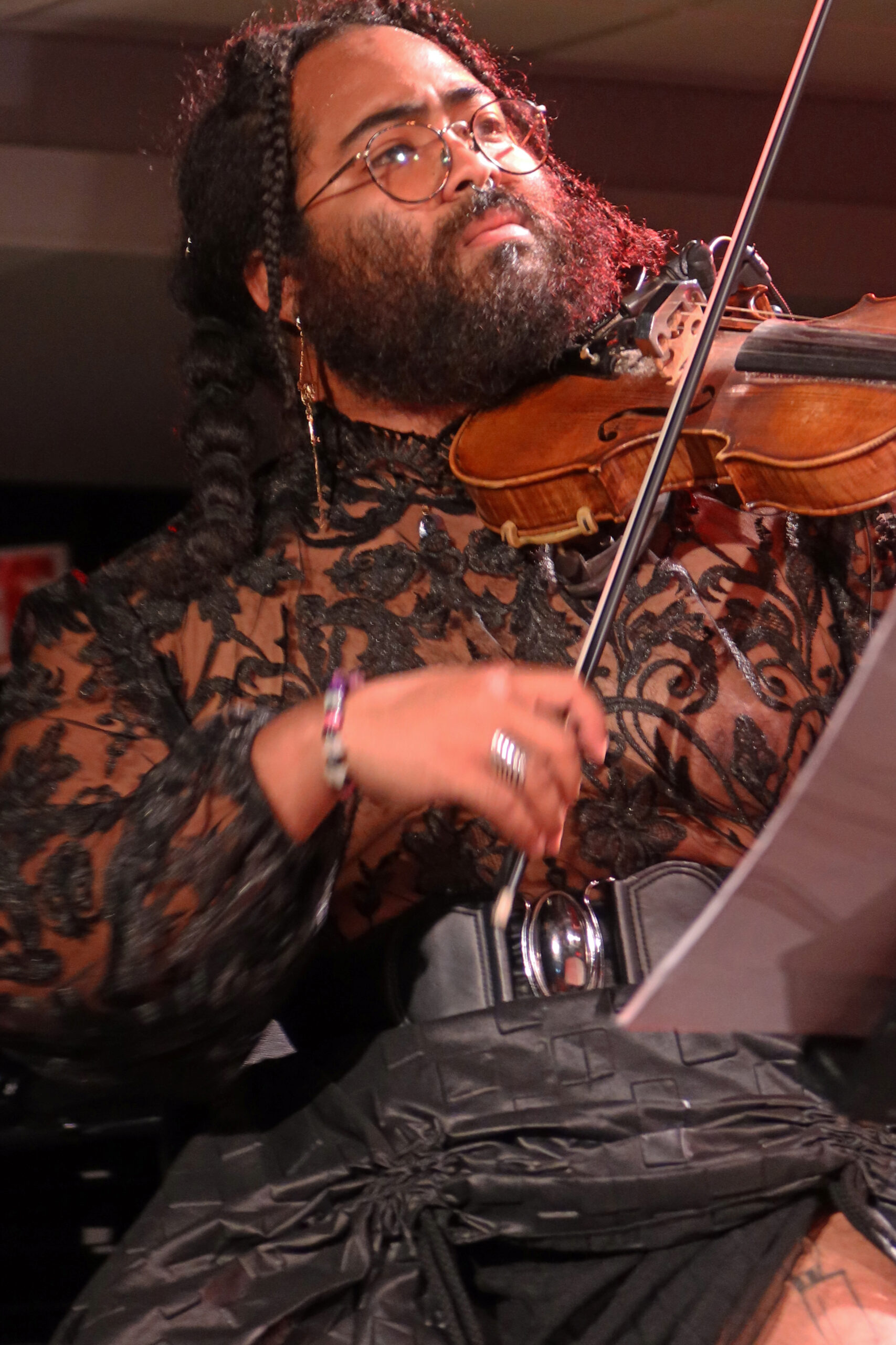 Violinist Darian Donovan Thomas