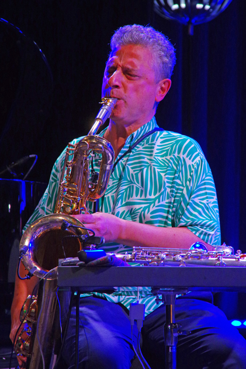 Saxophonist Gianni Gebbia