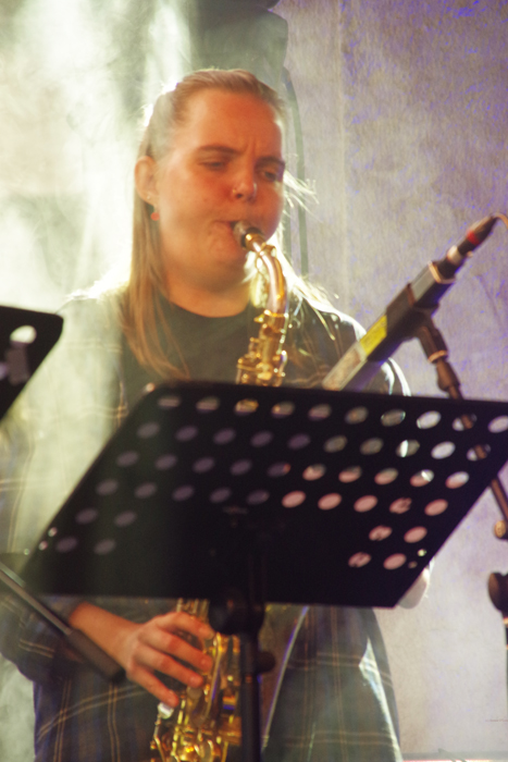Saxophonist Amalie Dahl 