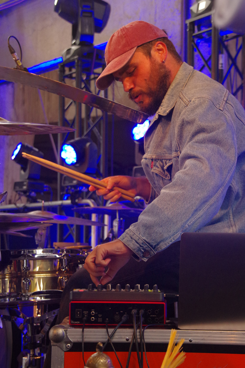 Drummer Giovanni Iacovela 