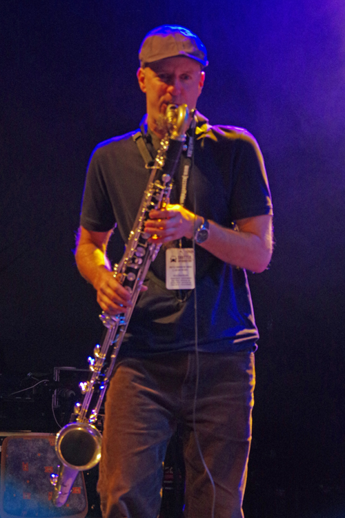 Bass clarinetist Lucien Dubuis