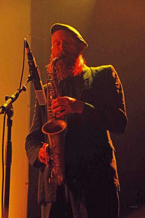 Alto saxophonist Seymour Wright 