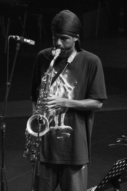 Tenor saxophonist Xhosa Cole