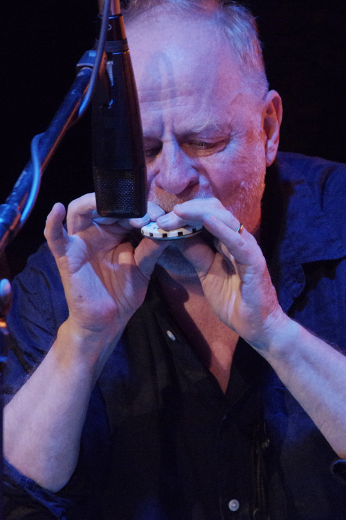 Harri Sjöström playing a small whistle