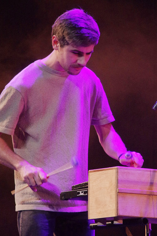 Idiophone/keyboardist Marcos Cavaleiro