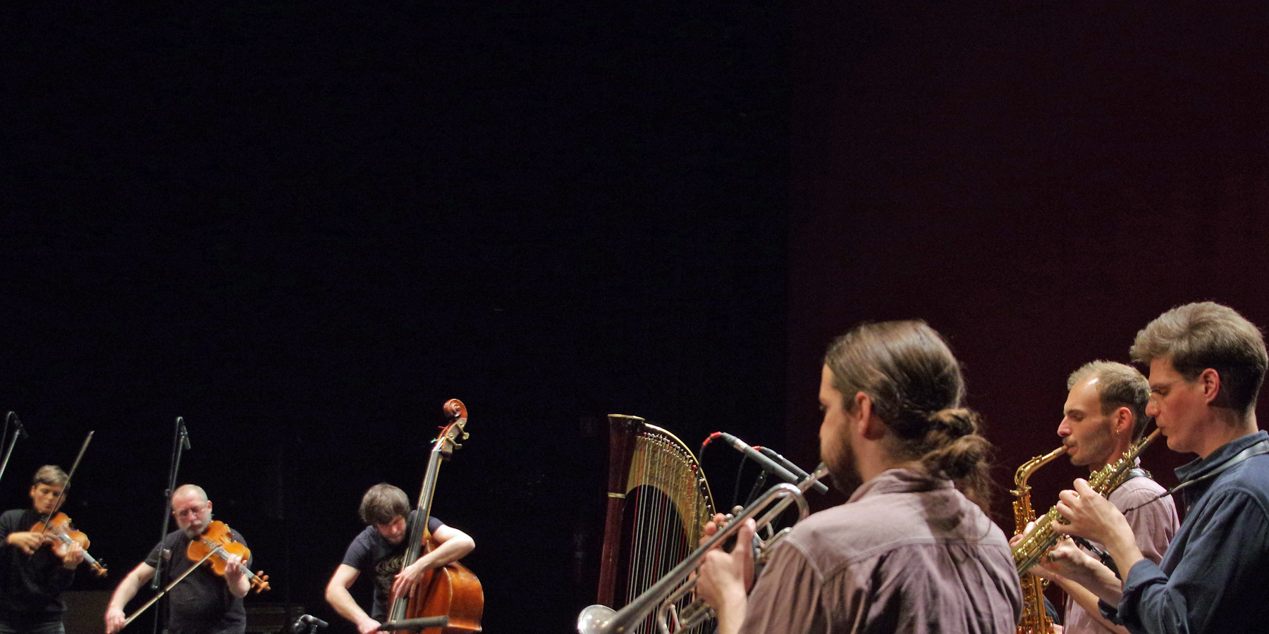 Alto saxophonist Jost Drašler's Floating Machine project opened the festival.