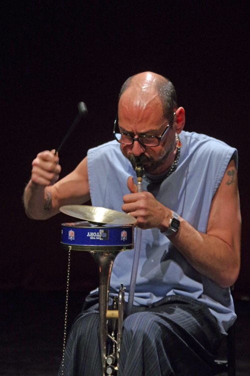 Lebanese trumpeter Mazen Kerbaj
