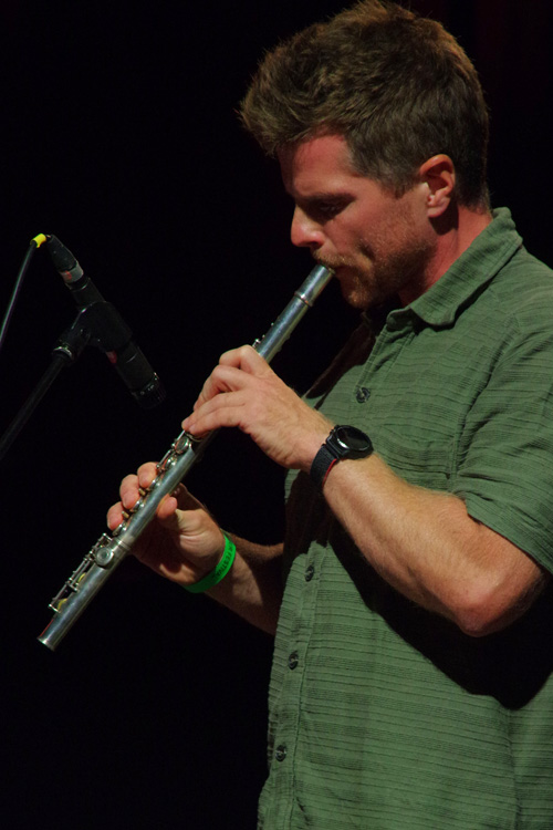 Flutist Jan Daelaman