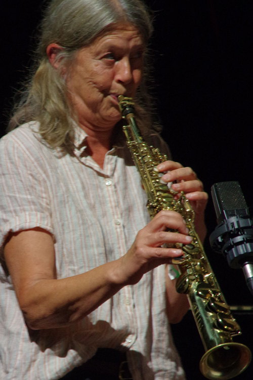 Saxophonist Lotte Anker