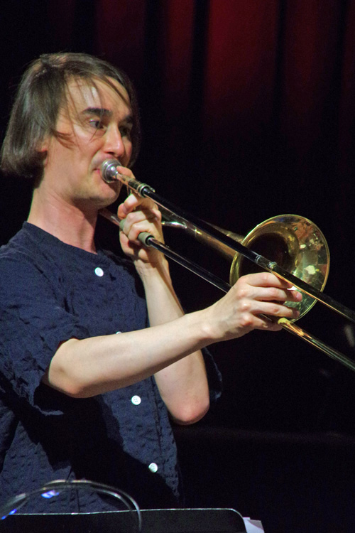 Trombonist Moritz Wesp